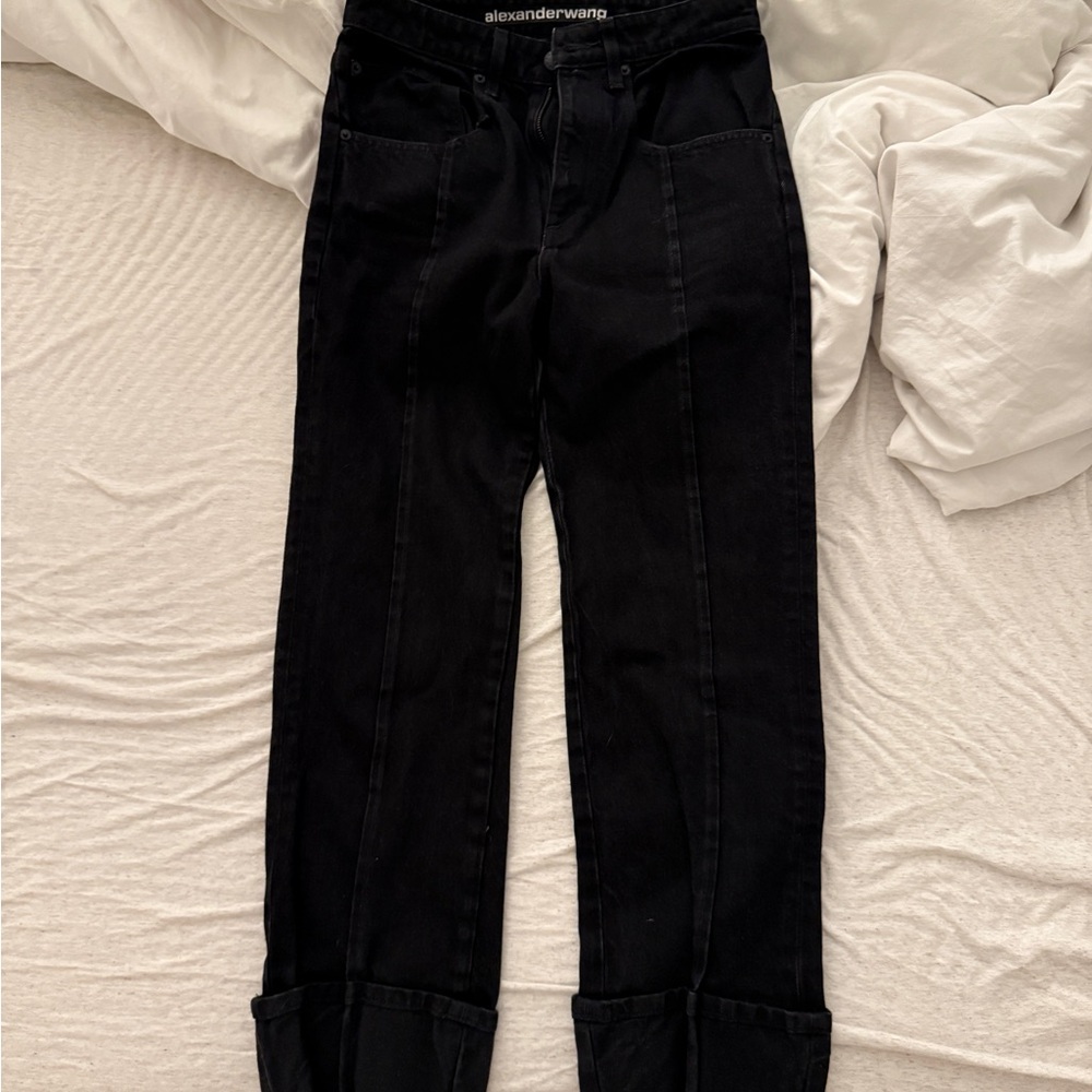 Alexander Wang Midnight Black Trousers